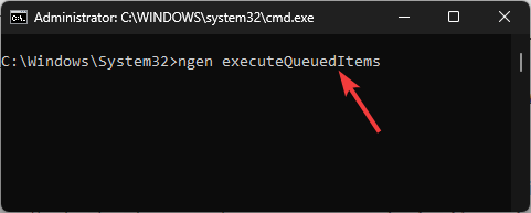 cmd_executeditems Microsoft Common Language Runtime Native Compiler Hög CPU-användning