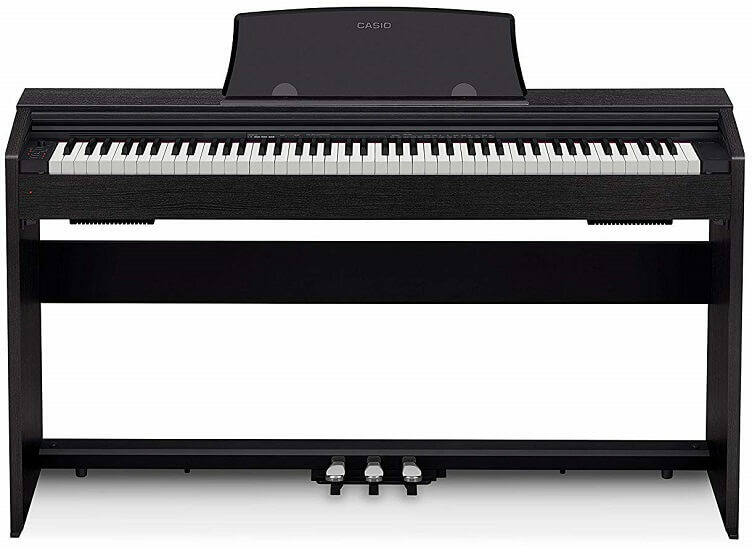 labākās digitālās klavieres Casio PX770