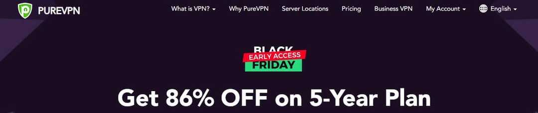 Le migliori offerte del Black Friday di PureVPN nel 2020