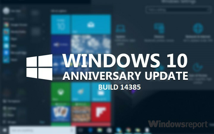 Windows 10 build 14385 for PC og Mobile er ute, introduserer mange feilrettinger