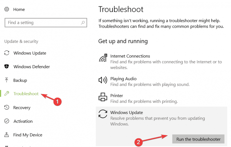 Solución de problemas de actualización de Windows