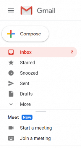 Google lade till Google Meet i Gmail