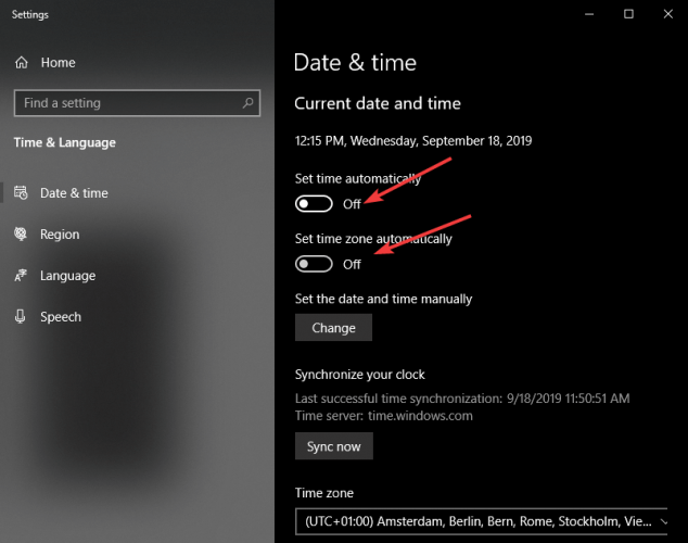 자동-Dropbox 오류 날짜 및 시간