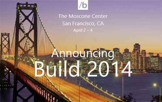 gledajte live build događaj 2014