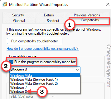Compatibilité Windows 8 Min