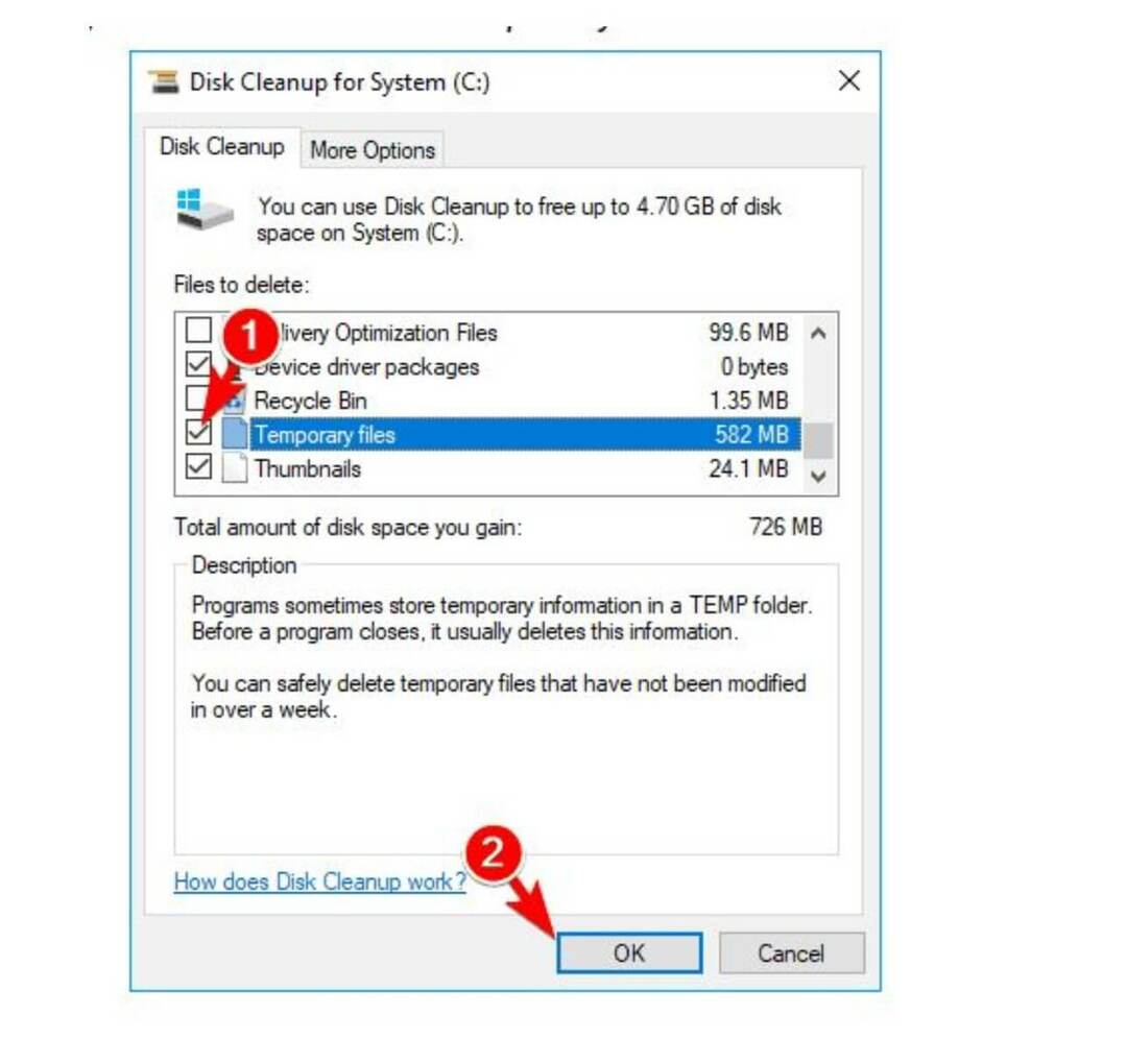 Εκκαθάριση δίσκου Windows 10 ανεπιθύμητες διεργασίες windows 10