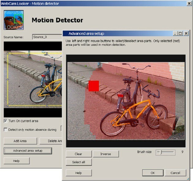 WebCam Looker videomegfigyelő szoftver