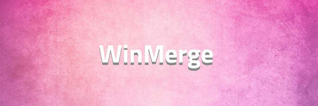 WinMerge-asiakirjojen vertailuohjelmisto