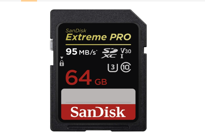 SanDisk Extreme Pro 64 GB SDXC UHS-I minnekort