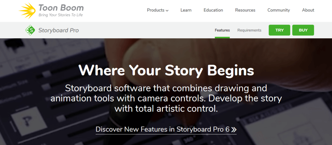 software per storyboard