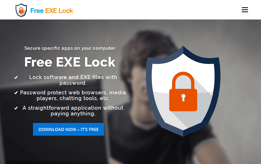 file exe di blocco password