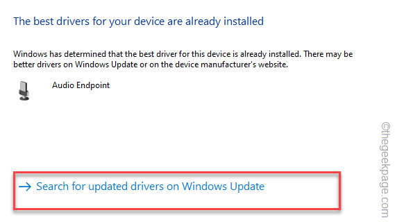 Rechercher dans Windows Update Min