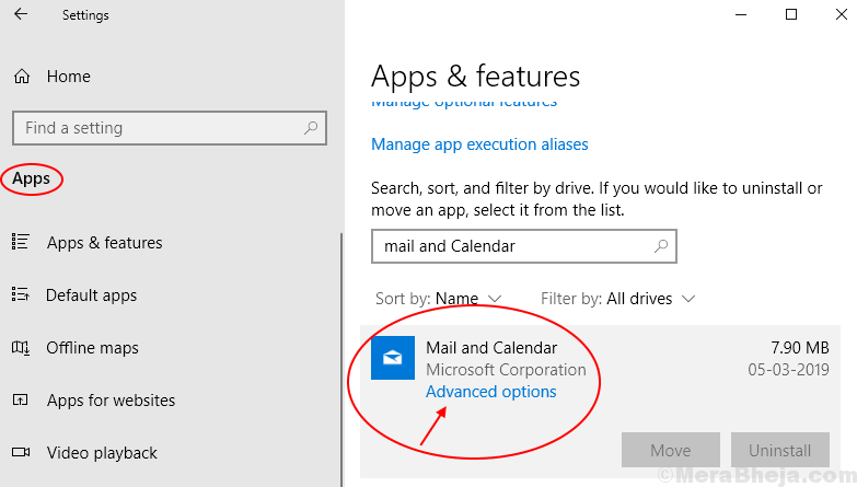 Posta Uygulamasını Düzeltme Windows 10 sorununda çalışmıyor