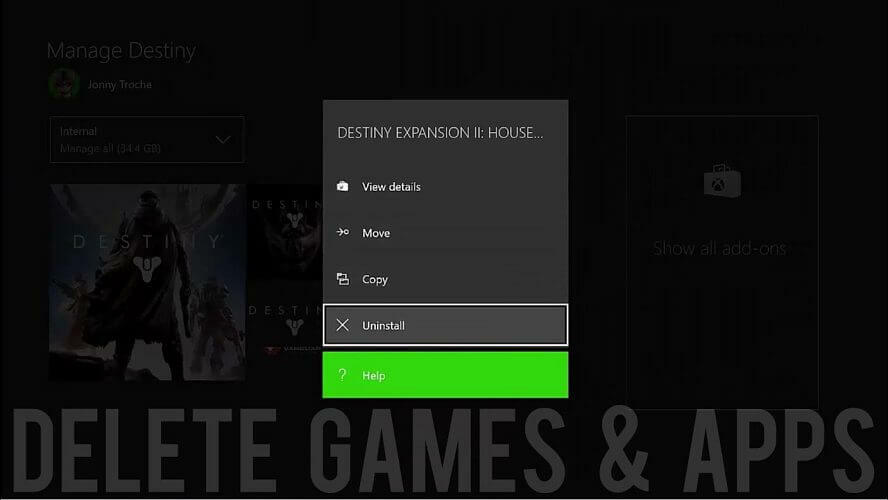 Error de instalación del juego de Xbox