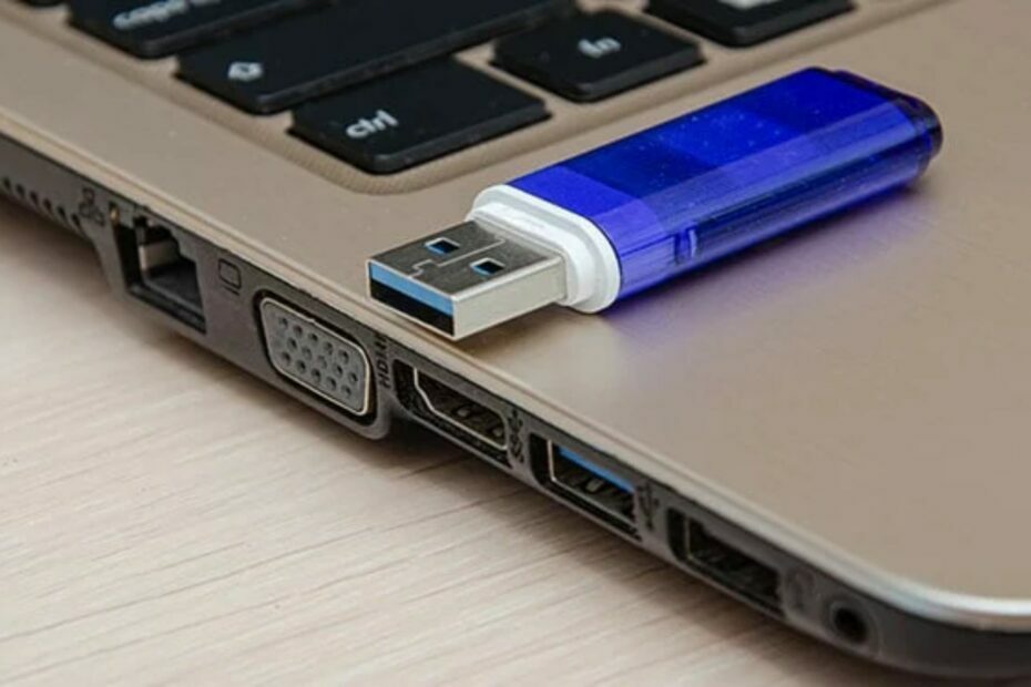 USB-porten foran virker ikke