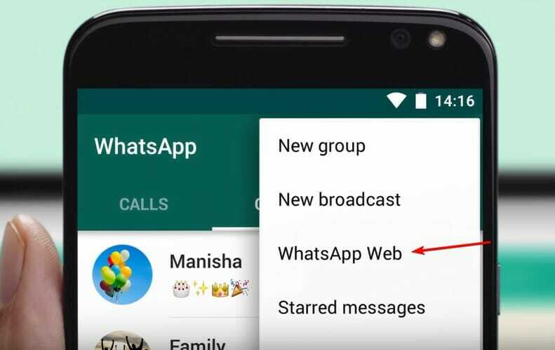 WhatsApp-Webtelefon