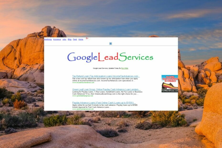 Serviços de leads do Google