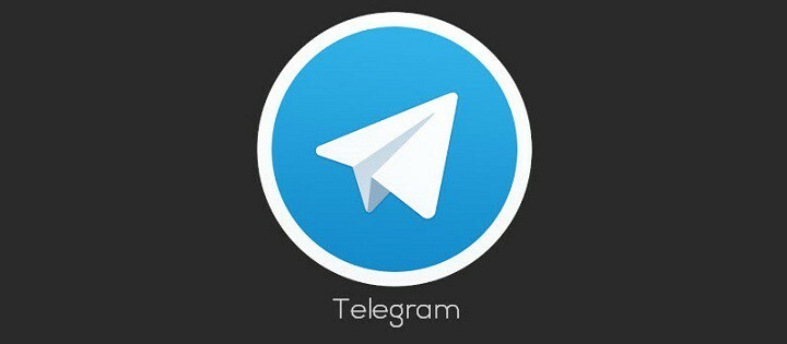 „Telegram Universal“ „Windows 10“ programa yra kortelėse