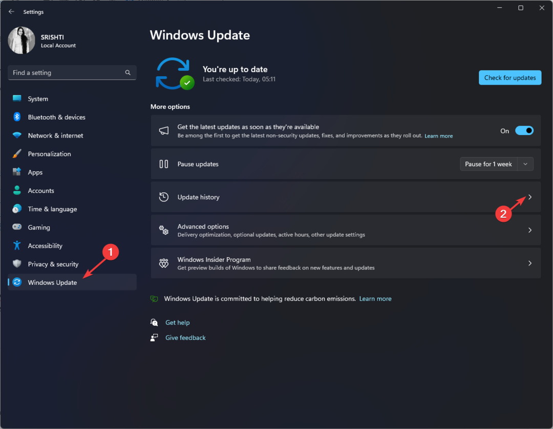 Aktualizacja systemu Windows 