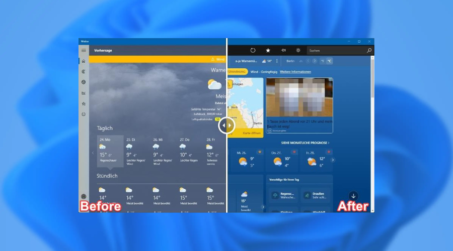 Pripravte sa na novú aplikáciu Windows Weather, plnú noviniek MSN