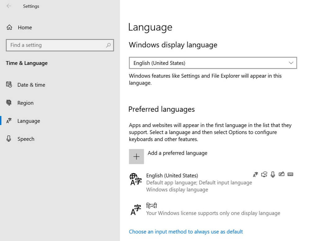 Kielen vaihtaminen Adobe Creative Cloud -sovelluksessa