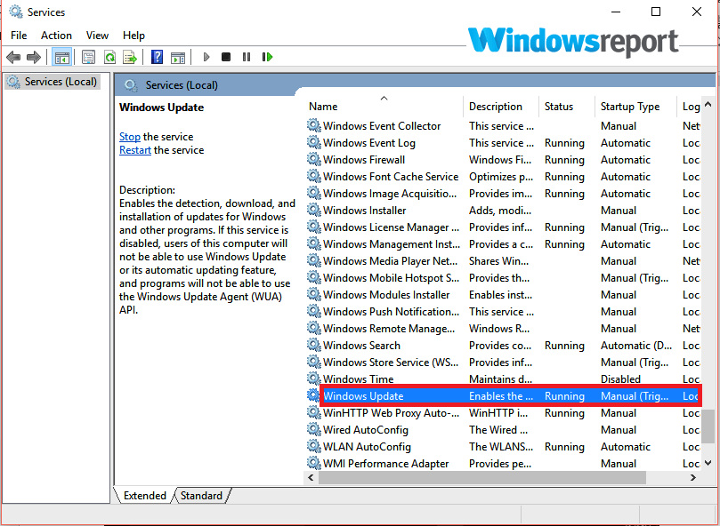Windows Update Service Windows 10 opdateres hver dag