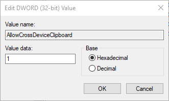 تحرير محفوظات حافظة نافذة DWORD لا يعمل