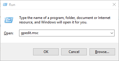 Das Run-Zubehör für Windows Defender muss Ihren Computer scannen