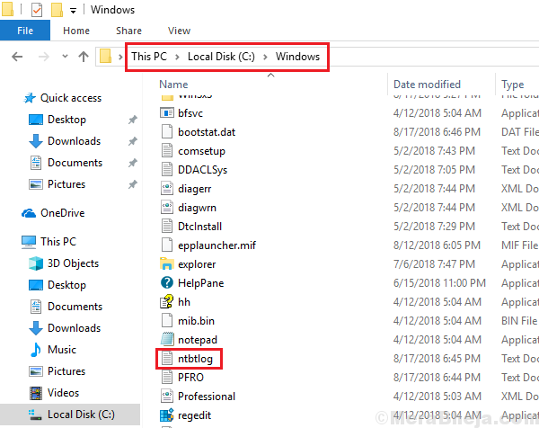 Cómo habilitar o deshabilitar el registro de arranque en Windows 10