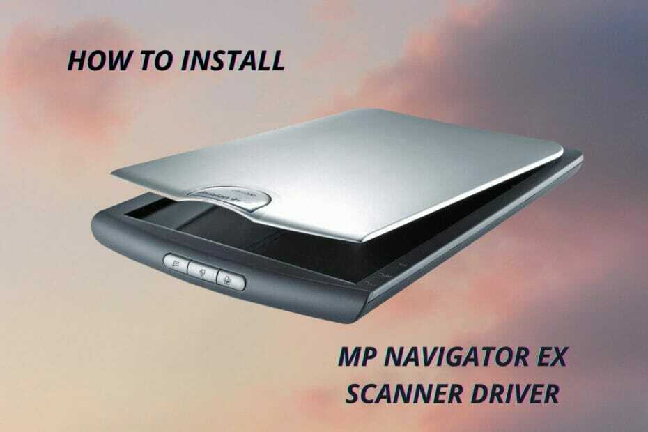 מנהל ההתקן לסורק MP Navigator EX אינו מותקן [נפתר]