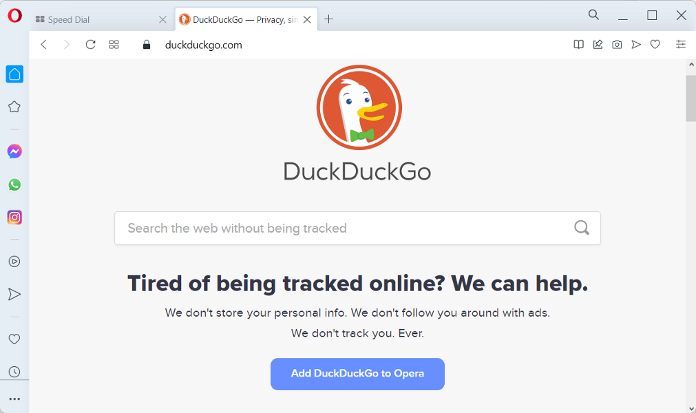 Duck Duckduckgo Browser-Download für Windows 11