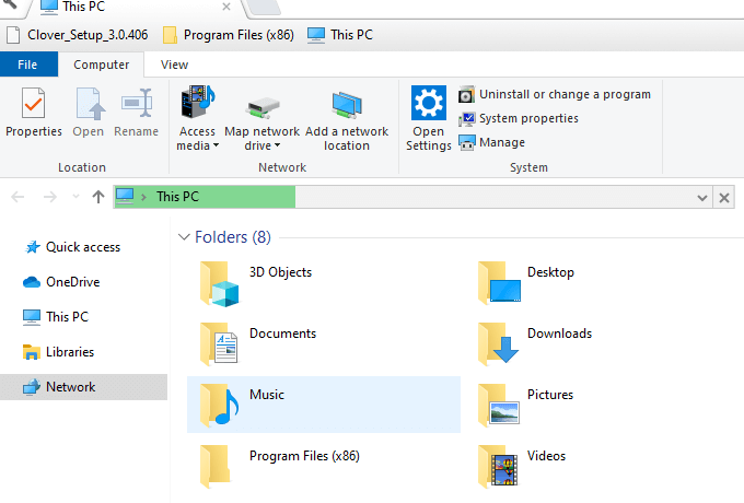 A Hálózat ikon a Windows szerver nem jelenik meg a hálózatban