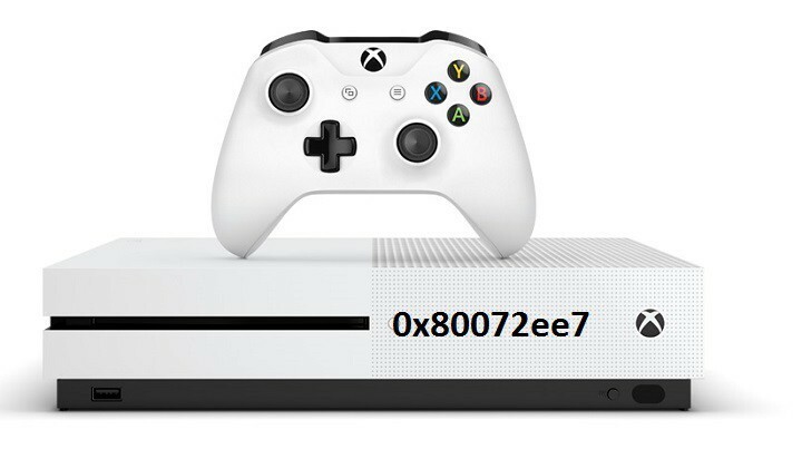 Oprava: Kód chyby Xbox One S 0x80072ee7