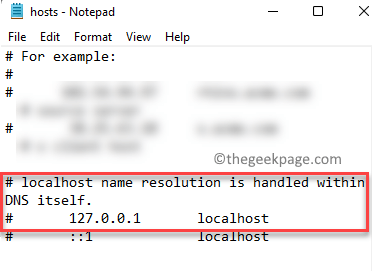 Hosts Datei Notepad Eintrag hinzufügen Localhost Speichern Min