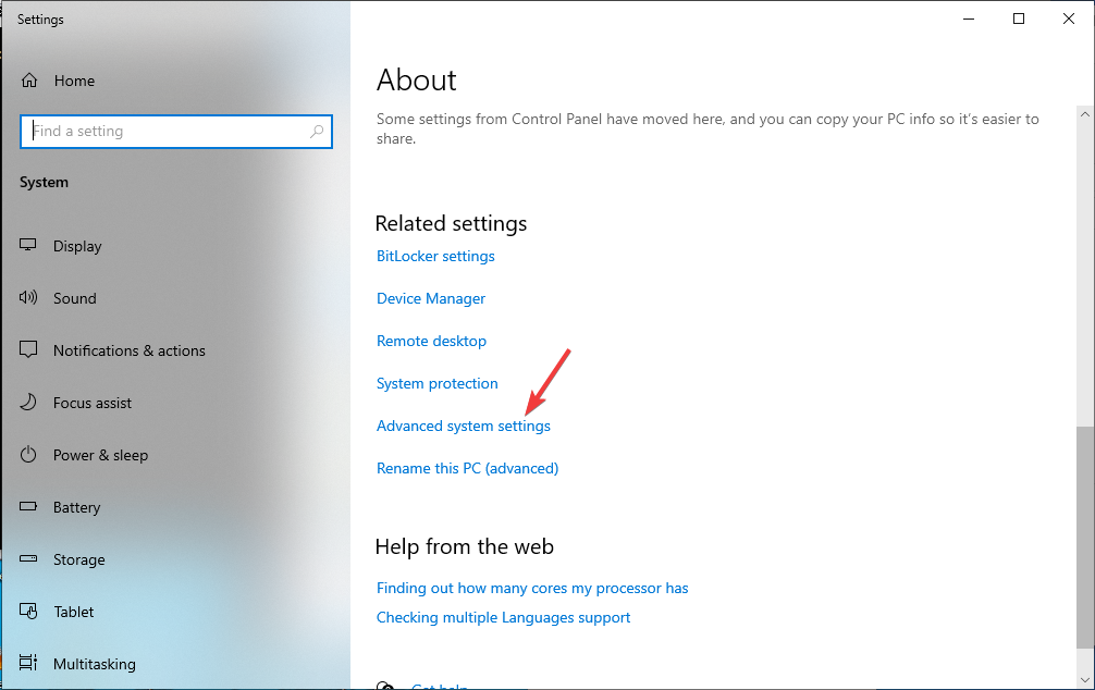 Reparer: Sidefeil i ikke-søkt område på Windows 10