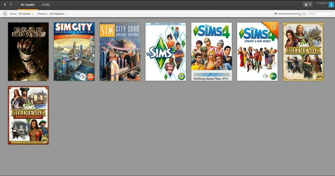 Die Mods auf der Registerkarte "Meine Spiele" funktionieren nicht in Sims 4