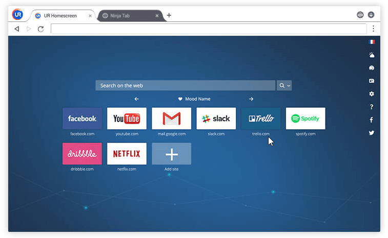 UR browser bedste browser til at downloade store filer