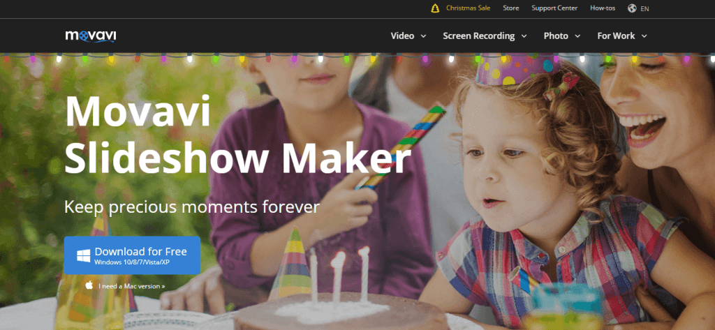Movavi Slideshow Maker - valokuva videoon