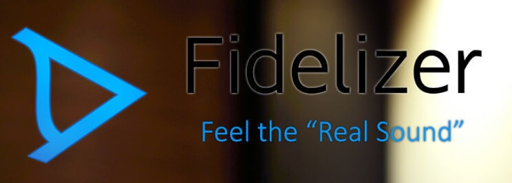 Perangkat lunak penambah suara Fidelizer Audio Enhancer 