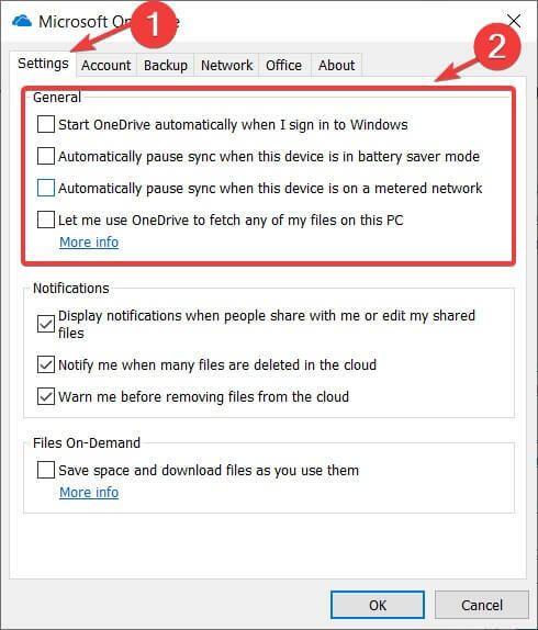 zabránit spuštění aplikace onedrive v systému Windows 10