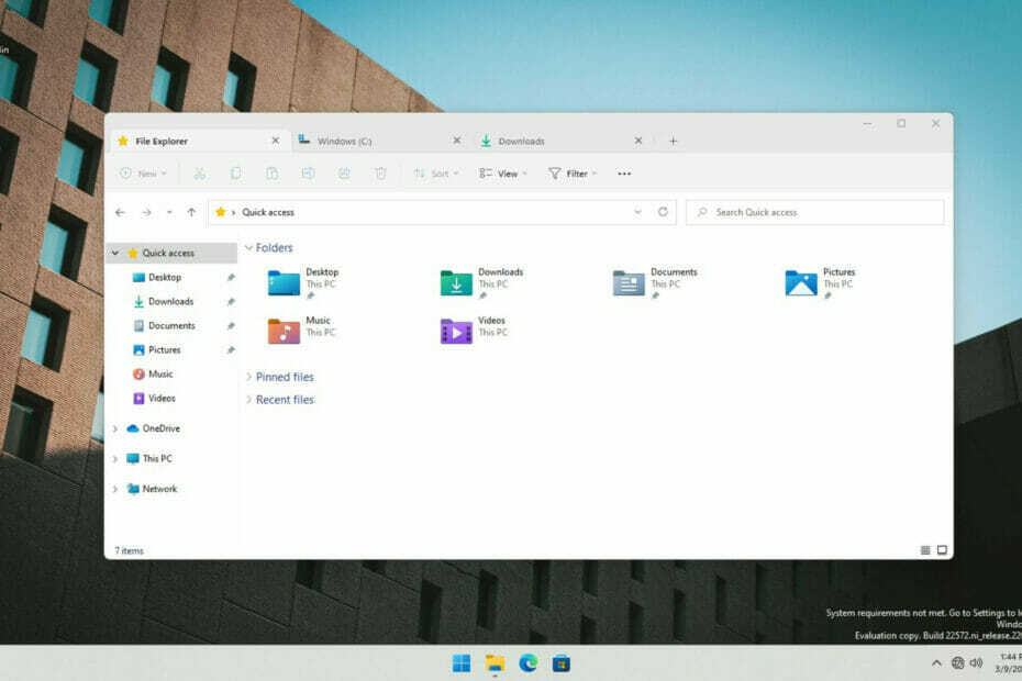 Cea mai recentă versiune Insider a Windows 11 vine în sfârșit cu file File Explorer