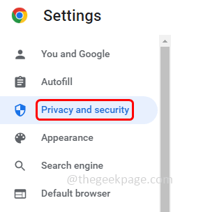Confidentialité et sécurité