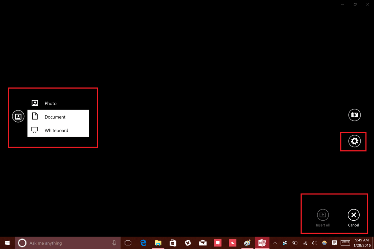 додаток onenote для Windows 10