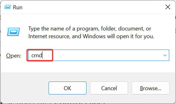 cmd koreguoti „Windows 11“ bloką
