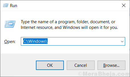 Exécuter Windows