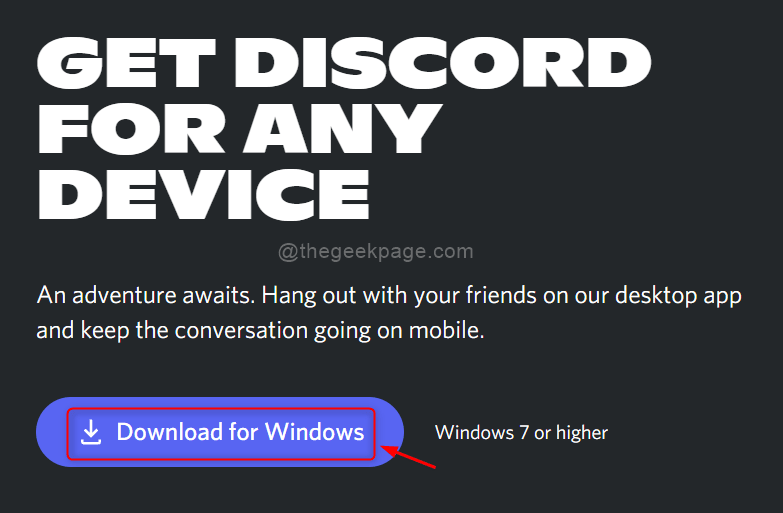 Discord Win11'i İndirin