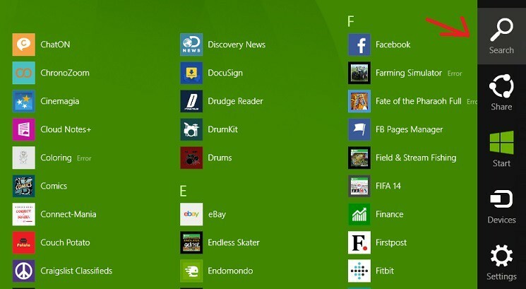 izberite Windows 8.1 privzete aplikacije 1
