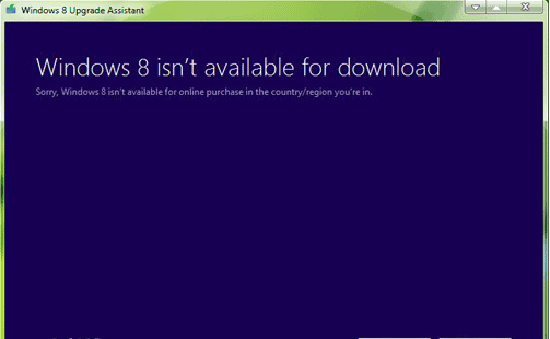Як легко виправити помилку "Windows 8.1 недоступна у вашому регіоні"