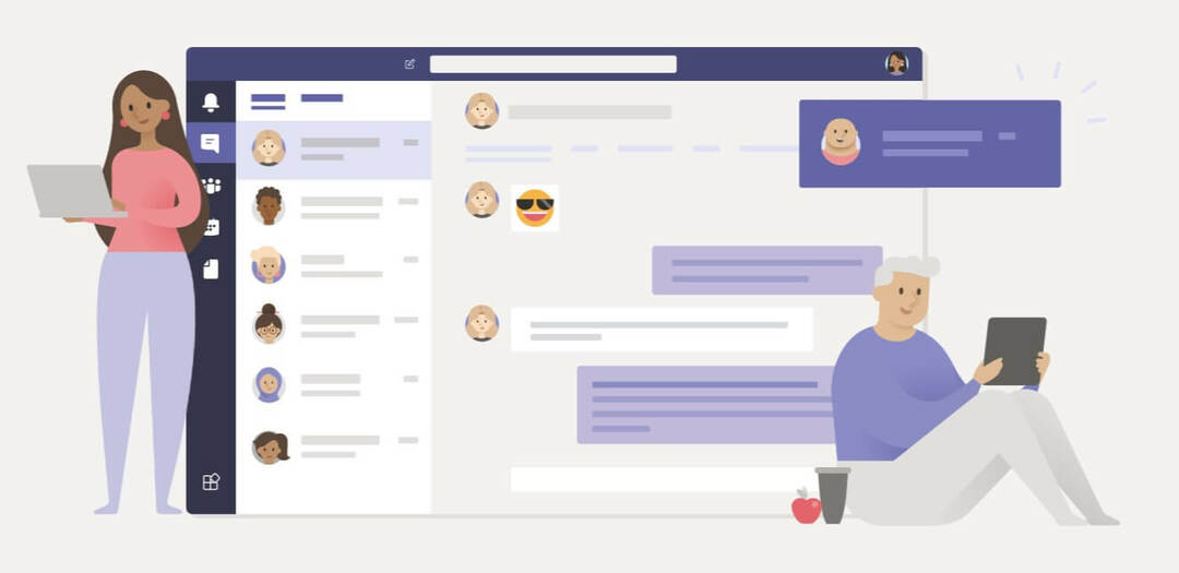 O Microsoft Teams não conseguiu se conectar ao endpoint de configurações