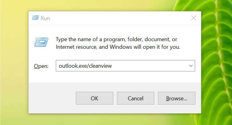 Outlook-e-mail-indbakke viser ikke afsender